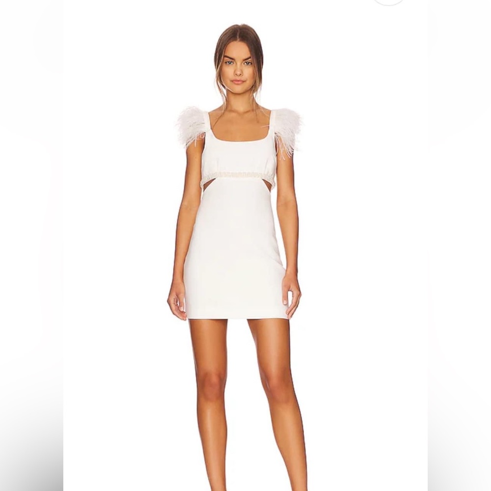 Likely Mini Taliah Dress - White - Size small